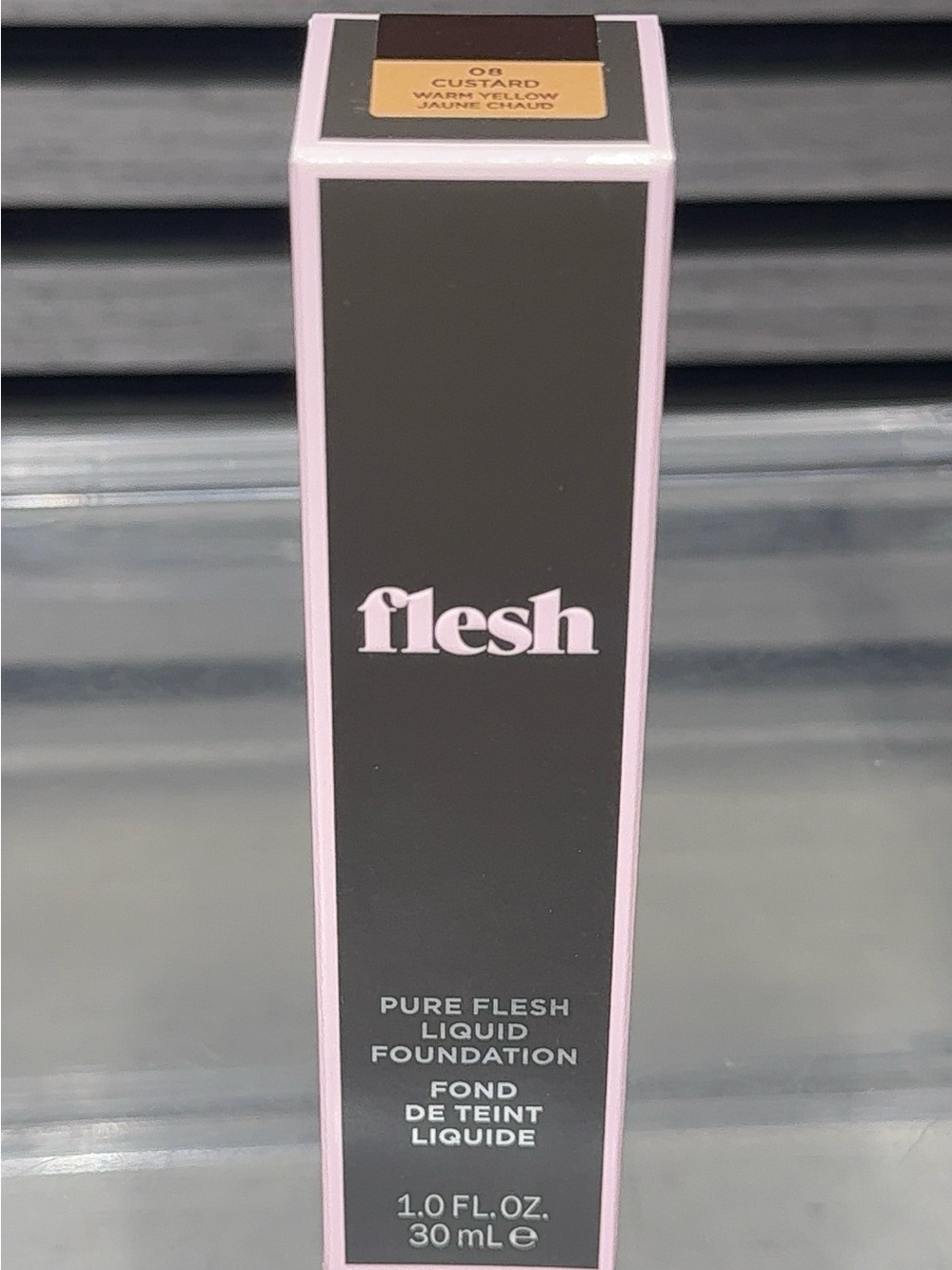 Flesh Pure Flesh Liquid Foundation - Custard (Warm Yellow)